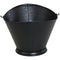 Sunnydaze 5-Gallon Fireplace Ash Bucket with Shovel and Brush - Black