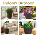 Sunnydaze Anjelica Polyresin Outdoor Flowerpot Planter