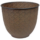 Sunnydaze Dinah Metal Outdoor Plant Pots - 12.5"