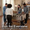 Sunnydaze Delano 54.5" Indoor Foosball Table with Distressed Wood Look