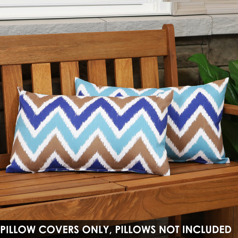 Sunnydaze Indoor/Outdoor Decorative Throw Pillow Covers