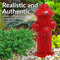 Sunnydaze Fire Hydrant Dog Pee Post Metal Garden Statue