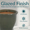 Sunnydaze Studio Glazed Ceramic Planter with Drainage Holes - Set of 2