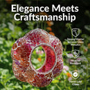 Sunnydaze Fly-Through Mosaic Bird Feeder