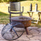 Sunnydaze 30" Cosmic Cooking Fire Pit with Grill Grate & Spark Screen