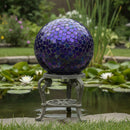 Sunnydaze 10-Inch Glass Gazing Globe for Garden or Backyard