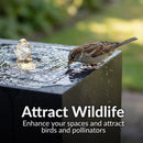 Sunnydaze Rectangle Polystone Outdoor Bubble Fountain