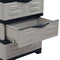 Sunnydaze 3-Tier Plastic Storage Drawers - Gray