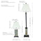 Sunnydaze Timeless Abode Slate 3-Piece Floor and Table Lamp Set