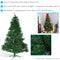 Sunnydaze Unlit Artificial Christmas Tree with Hinged Branches and Stand