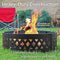 Sunnydaze 36" Heavy-Duty Metal Campfire Ring