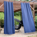 Sunnydaze Outdoor Blackout Curtain Panels with Grommet Top