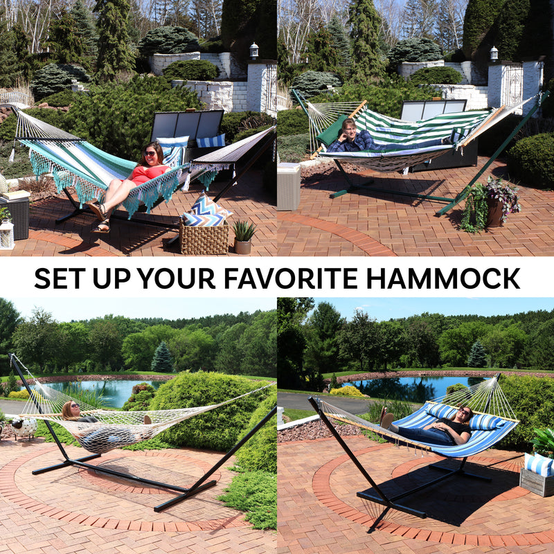 Sunnydaze Heavy-Duty Steel Hammock Stand