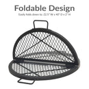 Sunnydaze Round Folding Camping Grill Grate