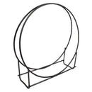 Sunnydaze Outdoor Round Firewood Rack