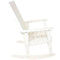 Sunnydaze Rustic Comfort All-Weather Outdoor Rocking Chair