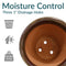 Sunnydaze Studio Glazed Ceramic Planter with Drainage