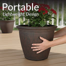 Sunnydaze Anjelica Polyresin Outdoor Flowerpot Planter