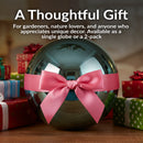 Sunnydaze 10-Inch Outdoor Glass Gazing Globe for Garden