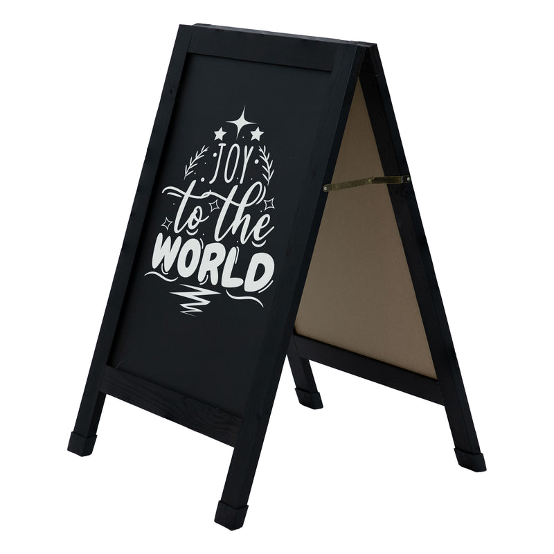 Sunnydaze 40" x 20" A-Frame Chalkboard Sign