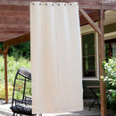 Sunnydaze Beige Outdoor Room Darkening Curtains