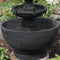 Sunnydaze Budding Fruition 3-Tier Outdoor Water Fountain - 34" H