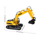 Sunnydaze Dig and Drive Light-Up Remote Control Excavator