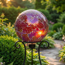 Sunnydaze 10-Inch Glass Gazing Globe for Garden or Backyard