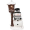 Sunnydaze Jack the Frosty Snowman Figurine and LED Lantern - 12.5-Inch