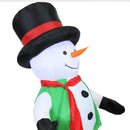 Sunnydaze Holly Jolly Snowman Inflatable Christmas Decoration - 7'