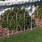 Sunnydaze 5-Piece Traditional Border Fence Set - 10 Overall Feet