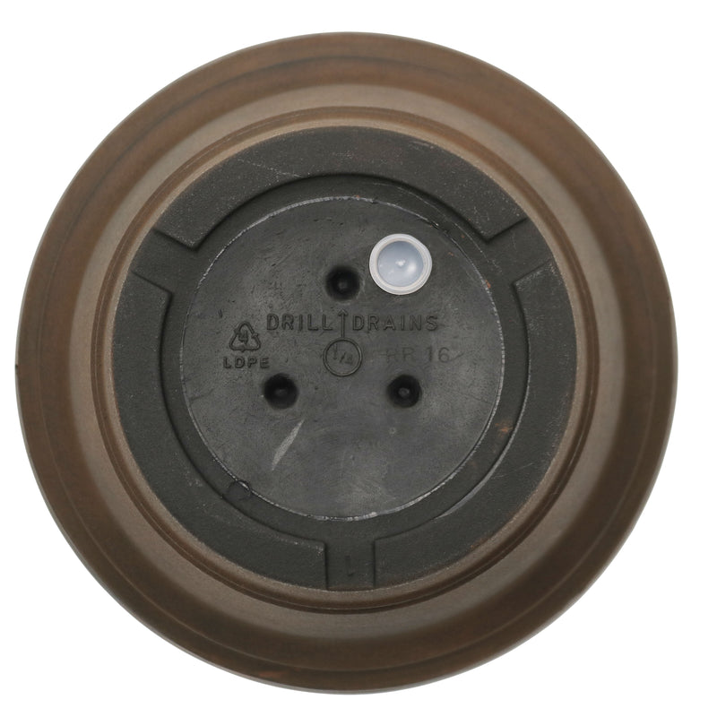 Sunnydaze Crozier Indoor/Outdoor Planter Pot - 16" Diameter - Rust