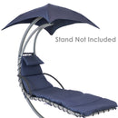 Sunnydaze Hanging Lounge Chair Replacement Cushion and Umbrella - Choose Color