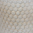 Sunnydaze Modern Orb on Circle-Pattern Base Ceramic Fountain - 23.5"