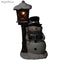 Sunnydaze Jack the Frosty Snowman Figurine and LED Lantern - 12.5"