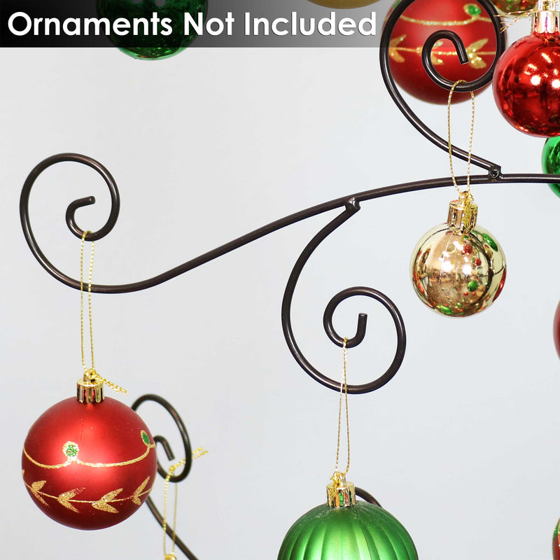 Black Christmas Ornaments at