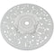 Sunnydaze 3-Piece White Flower Designed Cast Aluminum Bistro Set