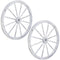 Indoor/Outdoor 29-Inch Decorative Wooden Wagon Wheel, Multiple Options Available