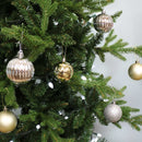 gold/silver christmas ball ornaments