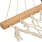 Sunnydaze Cotton Rope Hammock with 12-Foot Stand
