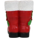 Sunnydaze Santa Boots Statue Indoor/Outdoor Christmas Decor - 13"