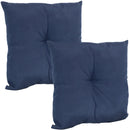 Sunnydaze 19-Inch Tufted Indoor/Outdoor Decorative Throw Pillow Set of 2