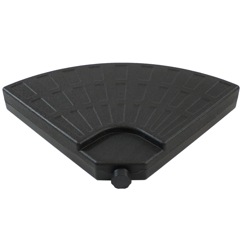 Sunnydaze Cantilever Offset Patio Umbrella Base Plate Weights - Set of 4