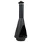 Sunnydaze Outdoor Wood-Burning Open-Access Chiminea with Poker - 56"