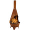 Sunnydaze 6-Foot Wood-Burning Chiminea Fire Pit - Rustic