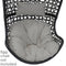 Sunnydaze Replacement Seat Cushion and Headrest Pillow for Cordelia Egg Chair