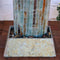 Sunnydaze Indoor/Outdoor Natural Slate Floor Water Fountain - 49"
