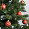 Sunnydaze 30ct 60mm Holiday Glitter Shatterproof Christmas Ornaments