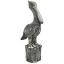 Sunnydaze Pelican's Perch Outdoor Garden Statue - 22-Inch
