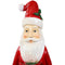 Sunnydaze Santa with Christmas Wreath Outdoor Holiday Statue - 46.5"